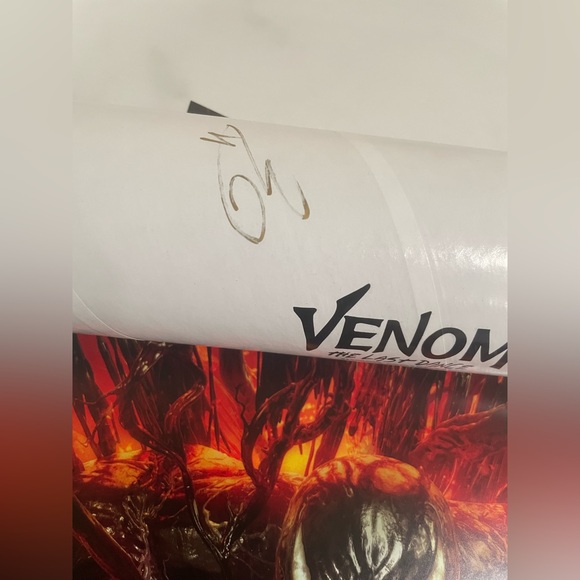 Venom autograph with poster - Picture 3 of 6